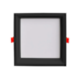 PLAFON DE EMBUTIR LOW FRAME 3000K 12W 12x12x2CM ALUMÍNIO PRETO | BELLA ILUMINAÇÃO DLD012QB