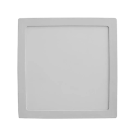 PLAFON DE EMBUTIR NEW SMART 4000K 18W 21,8x21,8x1,5CM ALUMÍNIO BRANCO | BELLA ILUMINAÇÃO DL180EN