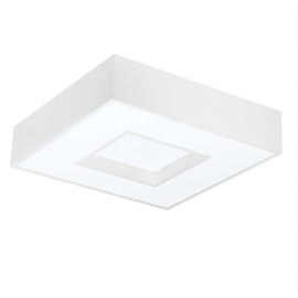PLAFON DE SOBREPOR CHERRY QUADRADO 60X60CM ALUMÍNIO E ACRÍLICO | USINA 4540/62 PLAFON DE SOBREPOR CHERRY QUADRADO 60X60CM ALUMÍNIO E ACRÍLICO | USINA 4540/62