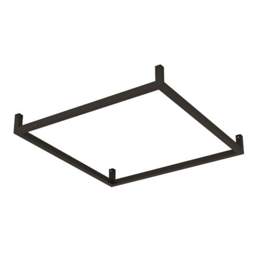 PLAFON DE SOBREPOR CUADRO BAIXO INDIRETO 3000K 46W 110V 60X60X14CM METAL | BELLA ITALIA PL9100-110 PLAFON DE SOBREPOR CUADRO BAIXO INDIRETO 3000K 46W 110V 60X60X14CM METAL | BELLA ITALIA PL9100-110