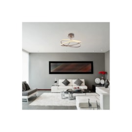 PLAFON DE SOBREPOR FITA DOURADO (D)46CM (A)28.5CM 1X36W 3000K 1800LM | BELLA ILUMINAÇÃO BB019 PLAFON DE SOBREPOR FITA DOURADO (D)46CM (A)28.5CM 1X36W 3000K 1800LM | BELLA ILUMINAÇÃO BB019