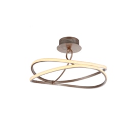 PLAFON DE SOBREPOR FITA DOURADO (D)46CM (A)28.5CM 1X36W 3000K 1800LM | BELLA ILUMINAÇÃO BB019 PLAFON DE SOBREPOR FITA DOURADO (D)46CM (A)28.5CM 1X36W 3000K 1800LM | BELLA ILUMINAÇÃO BB019