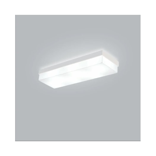 PLAFON DE SOBREPOR FLUTUA RETANGULAR 70X20CM ALUMÍNIO E ACRÍLICO | USINA 3920/70 PLAFON DE SOBREPOR FLUTUA RETANGULAR 70X20CM ALUMÍNIO E ACRÍLICO | USINA 3920/70