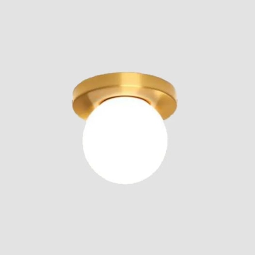 PLAFON DE SOBREPOR KIMO P Ø12CM VIDRO | TKS 1017 PLAFON DE SOBREPOR KIMO P Ø12CM VIDRO | TKS 1017