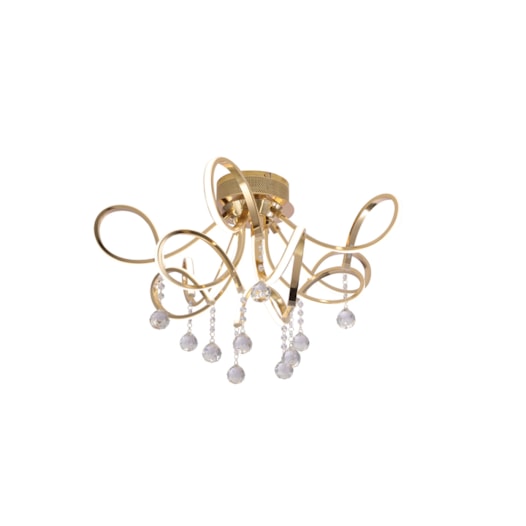 PLAFON DE SOBREPOR LED 3500K 43W BIVOLT Ø70X29CM CRISTAL E SILICONE DOURADO | SINDORA ILUMINAÇÃO DCX01250 PLAFON DE SOBREPOR LED 3500K 43W BIVOLT Ø70X29CM CRISTAL E SILICONE DOURADO | SINDORA ILUMINAÇÃO DCX01250