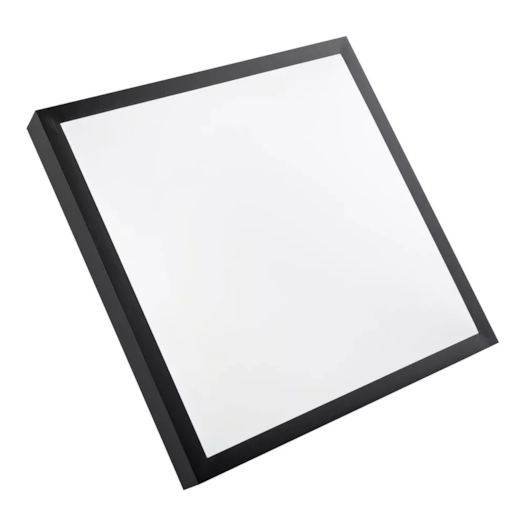 PLAFON DE SOBREPOR LED ALPHA QUADRADO MULTITEMPERATURA 60W BIVOLT 38X38CM PRETO | SL ILUMINAÇÃO 2080-366 PLAFON DE SOBREPOR LED ALPHA QUADRADO MULTITEMPERATURA 60W BIVOLT 38X38CM PRETO | SL ILUMINAÇÃO 2080-366