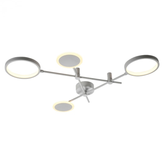 PLAFON DE SOBREPOR LED ASHA 3000K 30W BIVOLT BRANCO | STUDIOLUCE PL1656BR PLAFON DE SOBREPOR LED ASHA 3000K 30W BIVOLT BRANCO | STUDIOLUCE PL1656BR