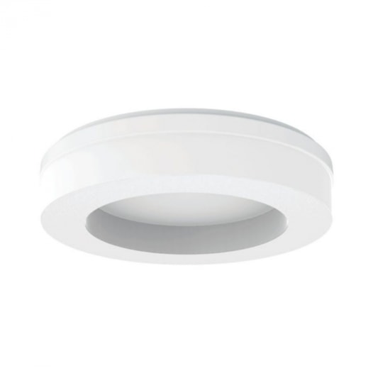 PLAFON DE SOBREPOR LED AURA MEGA REDONDO BRANCO 26W 4000K | INTERLIGHT 4256-N