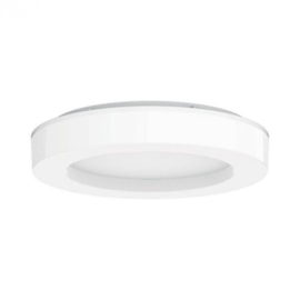 PLAFON DE SOBREPOR LED AURA MINI REDONDO BIVOLT BRANCO 22W 3000K | INTERLIGHT 4261-W