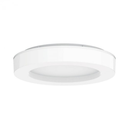 PLAFON DE SOBREPOR LED AURA MINI REDONDO BIVOLT BRANCO 22W 4000K | INTERLIGHT 4261-N