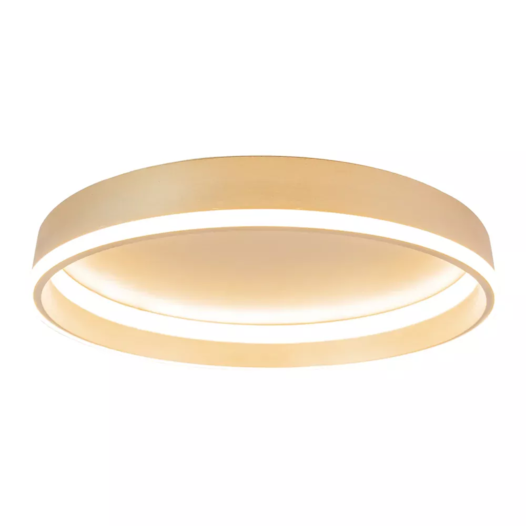 PLAFON DE SOBREPOR LED BELLO REDONDO 3000K 37W BIVOLT Ø40X6CM ALUMÍNIO E ABS DOURADO | SL ILUMINAÇÃO 2040-248 PLAFON DE SOBREPOR LED BELLO REDONDO 3000K 37W BIVOLT Ø40X6CM ALUMÍNIO E ABS DOURADO | SL ILUMINAÇÃO 2040-248