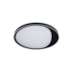 PLAFON DE SOBREPOR LED BENN REDONDO 3000K 29W BIVOLT Ø45X8CM POLICARBONATO PRETO | NORDECOR 2344