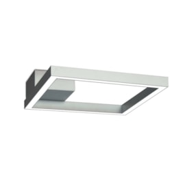 PLAFON DE SOBREPOR LED CASE 4000K 22W BIVOLT 30X30X8CM ALUMÍNIO E ACRÍLICO | SPOTLINE 824/30 4000K PLAFON DE SOBREPOR LED CASE 4000K 22W BIVOLT 30X30X8CM ALUMÍNIO E ACRÍLICO | SPOTLINE 824/30 4000K