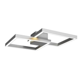 PLAFON DE SOBREPOR LED CASE 4000K 40W BIVOLT 45X45X8CM ALUMÍNIO E ACRÍLICO | SPOTLINE 824/30-30 4000K PLAFON DE SOBREPOR LED CASE 4000K 40W BIVOLT 45X45X8CM ALUMÍNIO E ACRÍLICO | SPOTLINE 824/30-30 4000K