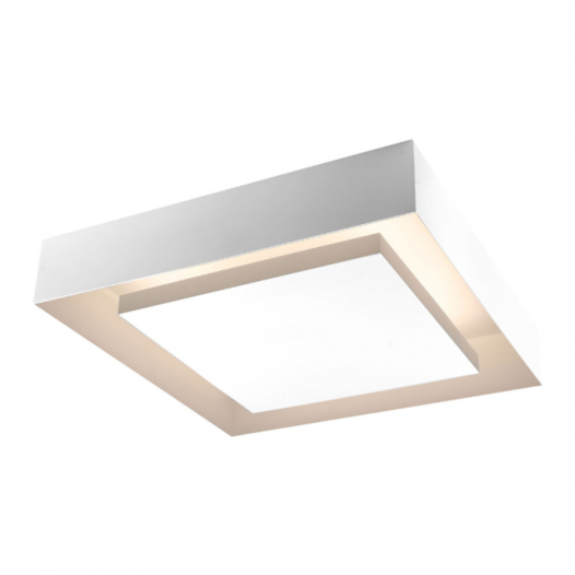 PLAFON DE SOBREPOR LED CAVITY 4000K 37W BIVOLT 45X45X8CM METAL BRANCO | SPOTLINE 1059/45-4000K PLAFON DE SOBREPOR LED CAVITY 4000K 37W BIVOLT 45X45X8CM METAL BRANCO | SPOTLINE 1059/45-4000K