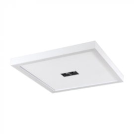 PLAFON DE SOBREPOR LED ELEGANCE DOIS FOCOS 3000K 26W BIVOLT 30X30X4CM | SPOTLINE 1052/30-3000K