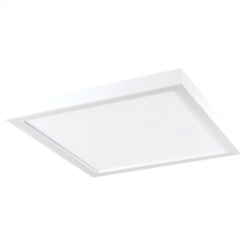 PLAFON DE SOBREPOR LED ELEGANCE QUADRADO 3000K 21W BIVOLT 30X30X4CM METAL | SPOTLINE 1051/30-3000K