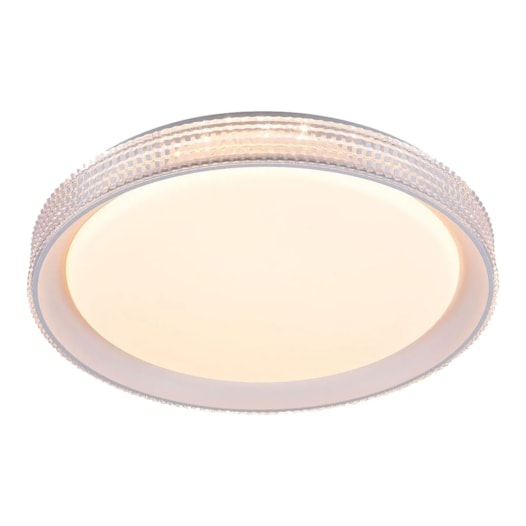 PLAFON DE SOBREPOR LED ELEGANCE REDONDO 3000K 36W BIVOLT Ø50X8CM METAL E ACRÍLICO BRANCO | USINA IMPORTS UI20305/50BT PLAFON DE SOBREPOR LED ELEGANCE REDONDO 3000K 36W BIVOLT Ø50X8CM METAL E ACRÍLICO BRANCO | USINA IMPORTS UI20305/50BT