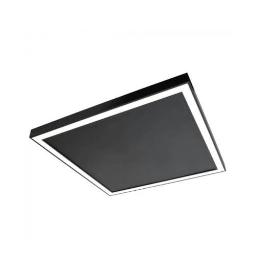 PLAFON DE SOBREPOR LED FIT EDGE QUADRADO 3000K 32W BIVOLT 61,6X61,6X4CM ALUMÍNIO E ACRÍLICO | NEWLINE PL0124LED3