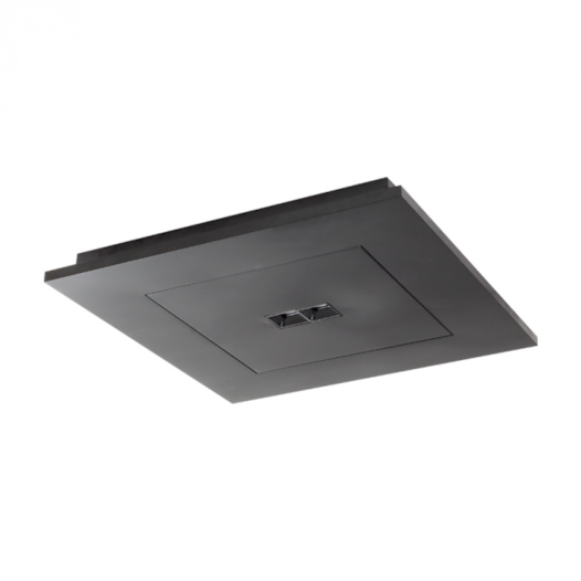 PLAFON DE SOBREPOR LED INFINITY DOIS FOCOS 3000K 29W BIVOLT 32X32X4CM | SPOTLINE 1054/32-3000K PLAFON DE SOBREPOR LED INFINITY DOIS FOCOS 3000K 29W BIVOLT 32X32X4CM | SPOTLINE 1054/32-3000K