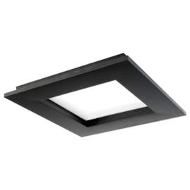 PLAFON DE SOBREPOR LED INFINITY QUADRADO 4000K 41W BIVOLT 32X32X4CM METAL | SPOTLINE 1053/32-4000K