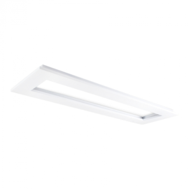 PLAFON DE SOBREPOR LED INFINITY RETANGULAR 3000K 67W BIVOLT 80X25X3CM | SPOTLINE 1053/25-80-3000K