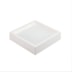 PLAFON DE SOBREPOR LED KAIS QUADRADO 3000K 24W BIVOLT 28,2X28,2X4,6CM POLICARBONATO BRANCO | NORDECOR 4249
