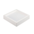 PLAFON DE SOBREPOR LED KAIS QUADRADO 6500K 24W BIVOLT 28,2X28,2X4,6CM POLICARBONATO BRANCO | NORDECOR 4251