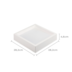 PLAFON DE SOBREPOR LED KAIS QUADRADO 6500K 24W BIVOLT 28,2X28,2X4,6CM POLICARBONATO BRANCO | NORDECOR 4251