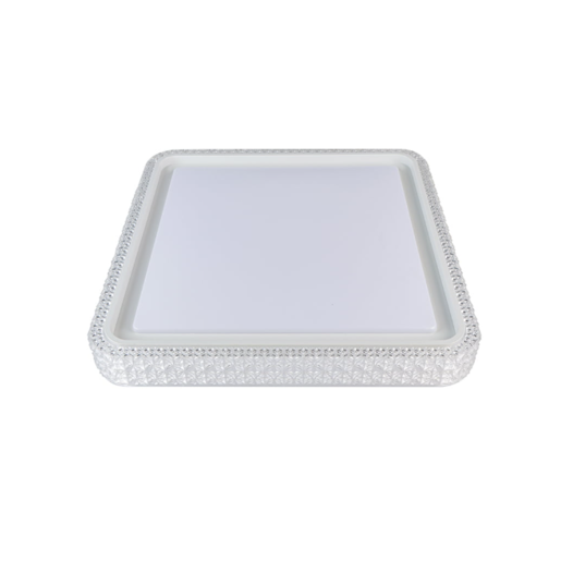 PLAFON DE SOBREPOR LED KENLE QUADRADO DIMERIZÁVEL 36W BIVOLT BRANCO | NORDECOR 2666