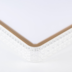 PLAFON DE SOBREPOR LED KENLE QUADRADO DIMERIZÁVEL 36W BIVOLT DOURADO FOSCO | NORDECOR 2668