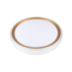 PLAFON DE SOBREPOR LED KENLE REDONDO DIMERIZÁVEL 36W DOURADO | NORDECOR 2665