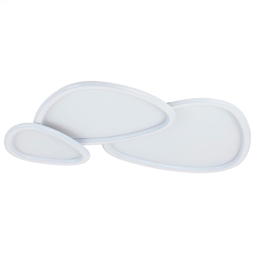 PLAFON DE SOBREPOR LED LUFT 3000K 60W BIVOLT BRANCO | STUDIOLUCE PL1666 PLAFON DE SOBREPOR LED LUFT 3000K 60W BIVOLT BRANCO | STUDIOLUCE PL1666