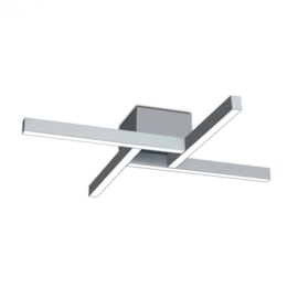 PLAFON DE SOBREPOR LED MAZE 4000K 22W BIVOLT 53X53X8CM ALUMÍNIO E ACRÍLICO | SPOTLINE 825/30 4000K PLAFON DE SOBREPOR LED MAZE 4000K 22W BIVOLT 53X53X8CM ALUMÍNIO E ACRÍLICO | SPOTLINE 825/30 4000K