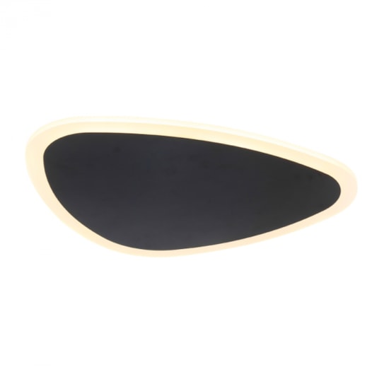 PLAFON DE SOBREPOR LED MOB 3000K 24W BIVOLT PRETO | STUDIOLUCE PL1663PT PLAFON DE SOBREPOR LED MOB 3000K 24W BIVOLT PRETO | STUDIOLUCE PL1663PT