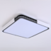 PLAFON DE SOBREPOR LED NITA QUADRADO 3000K 35W BIVOLT BRANCO E PRETO | NORDECOR 2419