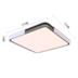 PLAFON DE SOBREPOR LED NITA QUADRADO 3000K 35W BIVOLT BRANCO E PRETO | NORDECOR 2419