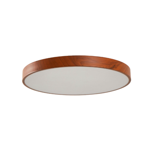 PLAFON DE SOBREPOR LED ORIS REDONDO 3000K 36W BIVOLT IMBUIA | NORDECOR 2453
