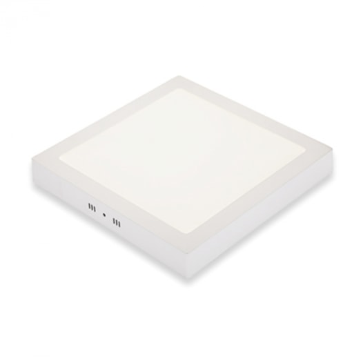 PLAFON DE SOBREPOR LED QUADRADO 3000K 40W BIVOLT 60X60X3,5CM BRANCO | PIX ILUMINAÇÃO 36505912