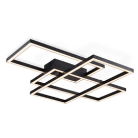 PLAFON DE SOBREPOR LED QUADRUS 2700K 86W BIVOLT 104,5X68CM ALUMÍNIO E ACRÍLICO BRANCO | +LUZ PL-099/86.27PF PLAFON DE SOBREPOR LED QUADRUS 2700K 86W BIVOLT 104,5X68CM ALUMÍNIO E ACRÍLICO BRANCO | +LUZ PL-099/86.27PF