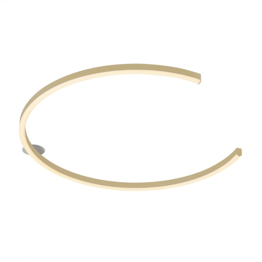 PLAFON DE SOBREPOR LED RAFIK 3000K 25W BIVOLT DOURADO | STUDIOLUCE PL1624DO PLAFON DE SOBREPOR LED RAFIK 3000K 25W BIVOLT DOURADO | STUDIOLUCE PL1624DO