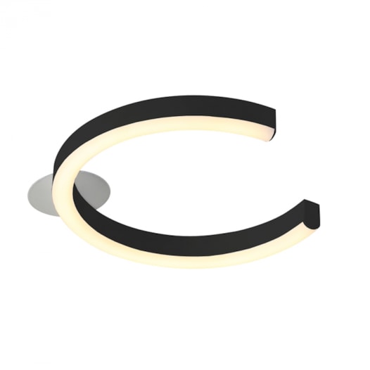 PLAFON DE SOBREPOR LED RAFIK 3000K 8W BIVOLT PRETO | STUDIOLUCE PL1622PT PLAFON DE SOBREPOR LED RAFIK 3000K 8W BIVOLT PRETO | STUDIOLUCE PL1622PT