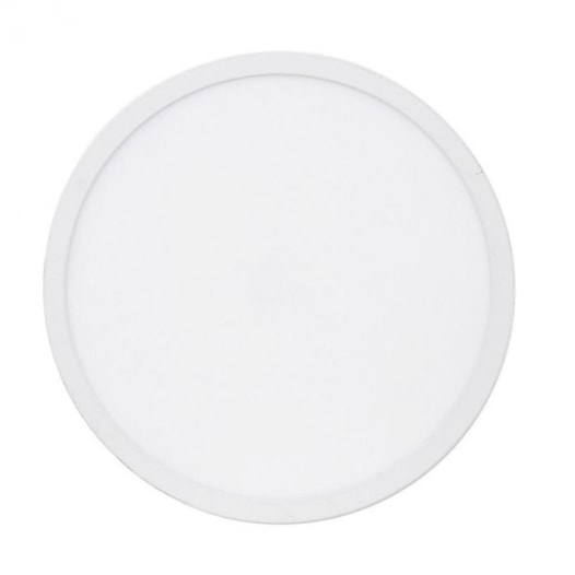 PLAFON DE SOBREPOR LED SMART REDONDO 6000K 24W BIVOLT Ø28X2,7CM BRANCO | GAYA 9856