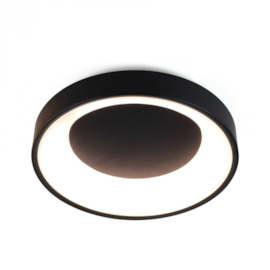 PLAFON DE SOBREPOR LED VALE REDONDO 3000K 27W BIVOLT Ø50X5,5CM METAL | SPOTLINE 1044/50-3000K PLAFON DE SOBREPOR LED VALE REDONDO 3000K 27W BIVOLT Ø50X5,5CM METAL | SPOTLINE 1044/50-3000K