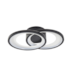 PLAFON DE SOBREPOR LED ZAHAL ELI 3000K 42W BIVOLT PRETO | NORDECOR 2514