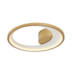 PLAFON DE SOBREPOR LED ZAHAL REDONDO 3000K 27W BIVOLT DOURADO FOSCO | NORDECOR 2511 PLAFON DE SOBREPOR LED ZAHAL REDONDO 3000K 27W BIVOLT DOURADO FOSCO | NORDECOR 2511
