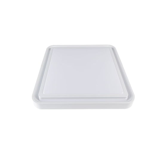 PLAFON DE SOBREPOR LED ZONY QUADRADO DIMERIZÁVEL 36W BIVOLT BRANCO | NORDECOR 2671