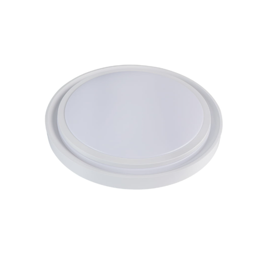PLAFON DE SOBREPOR LED ZONY REDONDO DIMERIZÁVEL 36W BIVOLT BRANCO | NORDECOR 2669