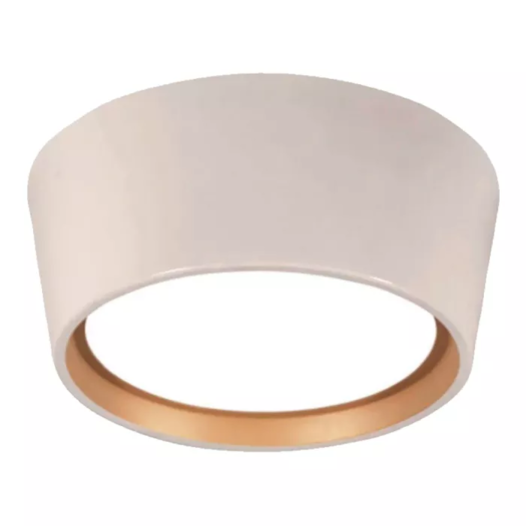 PLAFON DE SOBREPOR ÔNIX REDONDO Ø35CM ALUMÍNIO E ACRÍLICO BRANCO | USINA 4100/35BTBT PLAFON DE SOBREPOR ÔNIX REDONDO Ø35CM ALUMÍNIO E ACRÍLICO BRANCO | USINA 4100/35BTBT