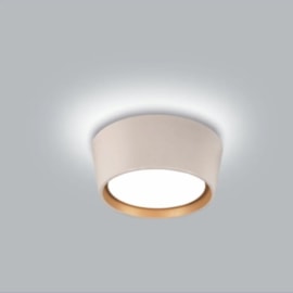 PLAFON DE SOBREPOR ÔNIX REDONDO Ø55CM ALUMÍNIO E ACRÍLICO | USINA 4100/55 PLAFON DE SOBREPOR ÔNIX REDONDO Ø55CM ALUMÍNIO E ACRÍLICO | USINA 4100/55